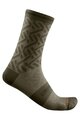 CASTELLI Șosete clasice de ciclism - TIRAMOLLA 15 - verde