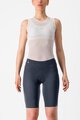 CASTELLI Pantaloni scurți de ciclism fără bretele - albastru