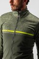 CASTELLI Jachetă termoizolantă de ciclism - FINESTRE - verde/galben