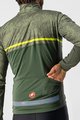 CASTELLI Jachetă termoizolantă de ciclism - FINESTRE - verde/galben