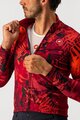 CASTELLI Tricou de cilism pentru iarnă cu mânecă lungă - UNLIMITED - bordo