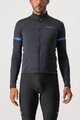 CASTELLI Tricou de cilism pentru iarnă cu mânecă lungă - FONDO - negru