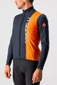 CASTELLI Tricou de cilism pentru iarnă cu mânecă lungă - TRIGUARDO - albastru