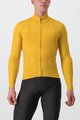 CASTELLI Tricou de cilism pentru iarnă cu mânecă lungă - PRO THERMAL LS - galben
