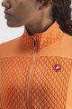 CASTELLI Tricou de cilism pentru iarnă cu mânecă lungă - SFIDA 2 W - portocaliu