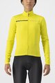 CASTELLI Tricou de cilism pentru iarnă cu mânecă lungă - SINERGIA 2 - galben