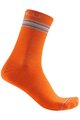 CASTELLI Șosete clasice de ciclism - GO W 15 - portocaliu