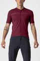 CASTELLI Tricou de ciclism cu mânecă scurtă - UNLIMITED ALLROAD - bordo