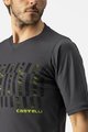 CASTELLI Tricou de ciclism cu mânecă scurtă - TRAIL TECH - gri