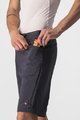 CASTELLI Pantaloni scurți de ciclism fără bretele - UNLIMITED TRAIL BAGGY - negru