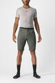 CASTELLI Pantaloni scurți de ciclism fără bretele - UNLIMITED TRAIL BAGGY - verde