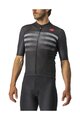 CASTELLI Tricou de ciclism cu mânecă scurtă - ENDURANCE PRO - negru/gri
