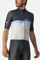 CASTELLI Tricou de ciclism cu mânecă scurtă - A BLOCCO - albastru/alb