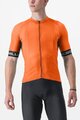 CASTELLI Tricou de ciclism cu mânecă scurtă - ENTRATA VI - portocaliu