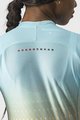 CASTELLI Tricou de ciclism cu mânecă scurtă - CLIMBER&#039;S 2.0 W - albastru deschis/portocaliu