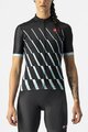 CASTELLI Tricou de ciclism cu mânecă scurtă - PENDIO - negru/alb