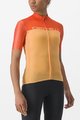 CASTELLI Tricou de ciclism cu mânecă scurtă - VELOCISSIMA - portocaliu