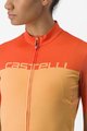 CASTELLI Tricou de ciclism cu mânecă scurtă - VELOCISSIMA - portocaliu