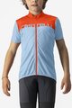 CASTELLI Tricou de ciclism cu mânecă scurtă - NEO PROLOGO - albastru deschis/portocaliu