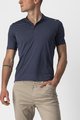 CASTELLI Tricou de ciclism cu mânecă scurtă - TECH 2 POLO - albastru