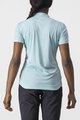 CASTELLI Tricou de ciclism cu mânecă scurtă - TECH 2 POLO - albastru deschis