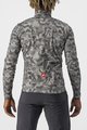 CASTELLI Tricou de ciclism cu mânecă lungă de vară - UNLIMITED THERMAL - gri