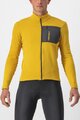 CASTELLI Tricou de cilism pentru iarnă cu mânecă lungă - UNLIMITED TRAIL - galben