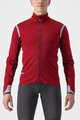 CASTELLI Jachetă termoizolantă de ciclism - ALPHA ULTIMATE INSULATED - roșu