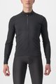 CASTELLI Tricou de cilism pentru iarnă cu mânecă lungă - FLIGHT LS AIR - negru