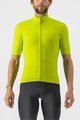 CASTELLI Tricou de ciclism cu mânecă scurtă - PRO THERMAL MID - verde deschis