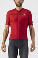 CASTELLI Tricou de ciclism cu mânecă scurtă - INSIDER - roșu