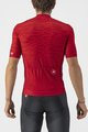 CASTELLI Tricou de ciclism cu mânecă scurtă - INSIDER - roșu