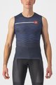 CASTELLI Tricoul de ciclism fără mâneci - INSIDER - albastru