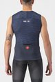CASTELLI Tricoul de ciclism fără mâneci - INSIDER - albastru