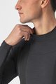 CASTELLI Tricou de ciclism cu mânecă lungă - BANDITO WOOL LS - negru