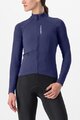 CASTELLI Tricou de cilism pentru iarnă cu mânecă lungă - UNLIMITED TRAIL W - albastru