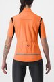 CASTELLI Tricou de ciclism cu mânecă scurtă - GABBA RoS 2 W - portocaliu