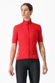 CASTELLI Tricou de ciclism cu mânecă scurtă - PERFETTO ROS 2 WIND W - roșu