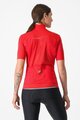 CASTELLI Tricou de ciclism cu mânecă scurtă - PERFETTO ROS 2 WIND W - roșu
