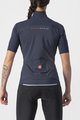 CASTELLI Tricou de ciclism cu mânecă scurtă - PERFETTO ROS 2 W WIND - albastru