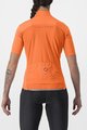 CASTELLI Tricou de ciclism cu mânecă scurtă - PERFETTO RoS 2 W WIND - portocaliu