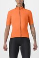 CASTELLI Tricou de ciclism cu mânecă scurtă - PERFETTO RoS 2 W WIND - portocaliu