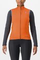 CASTELLI Vestă de ciclism - PERFETTO RoS 2 W - portocaliu