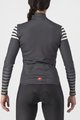 CASTELLI Tricou de cilism pentru iarnă cu mânecă lungă - AUTUNNO - gri