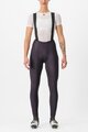 CASTELLI Pantaloni de ciclism lungi cu bretele - FREE AERO RC W DT - mov