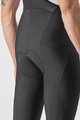 CASTELLI Pantaloni de ciclism lungi cu bretele - SEMIFREDDO - negru