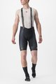 CASTELLI Pantaloni scurți de ciclism cu bretele - FREE AERO RC KIT - negru/verde deschis