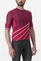 CASTELLI Tricou de ciclism cu mânecă scurtă - SPEED STRADA - bordo