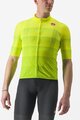 CASTELLI Tricou de ciclism cu mânecă scurtă - LIVELLI - galben