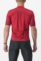 CASTELLI Tricou de ciclism cu mânecă scurtă - UNLIMITED TERRA - roșu